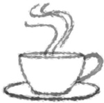 coffee-cup-steaming-dark-smudge-outline
